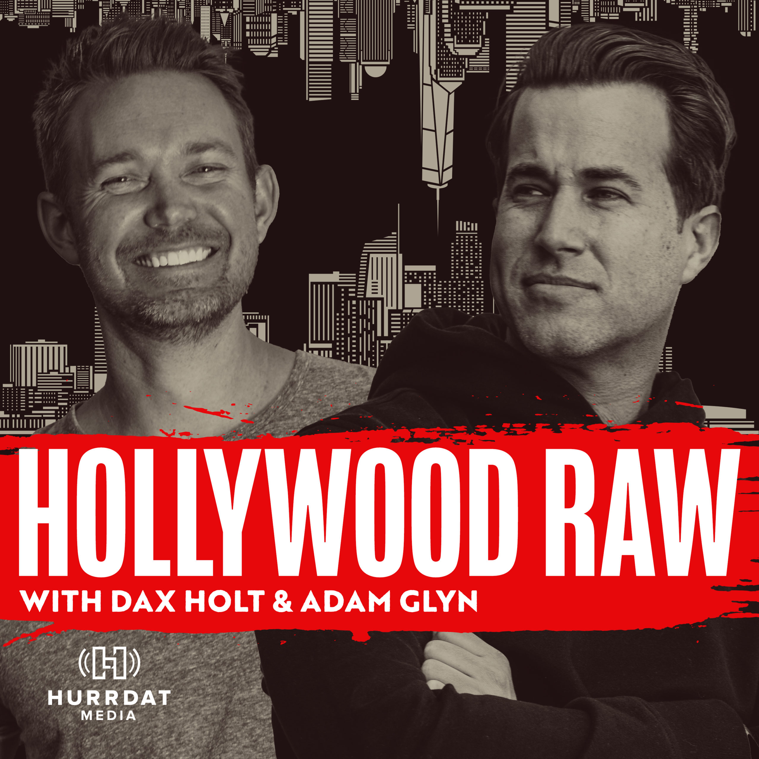 new hollywood raw podcast logo