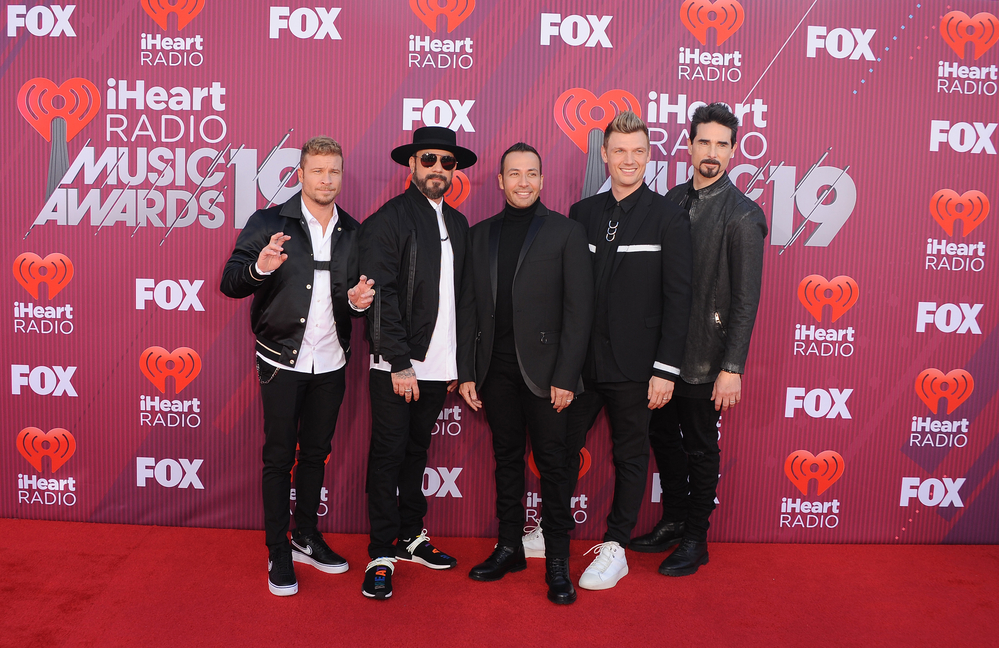 Backstreet Boys on the red carpet