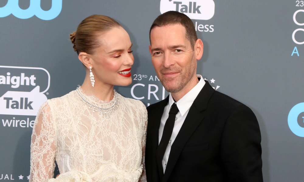 Kate Bosworth and Michael Polish at the 23rd Annual Critics' Choice Awards, Barker Hanger, Santa Monica, CA