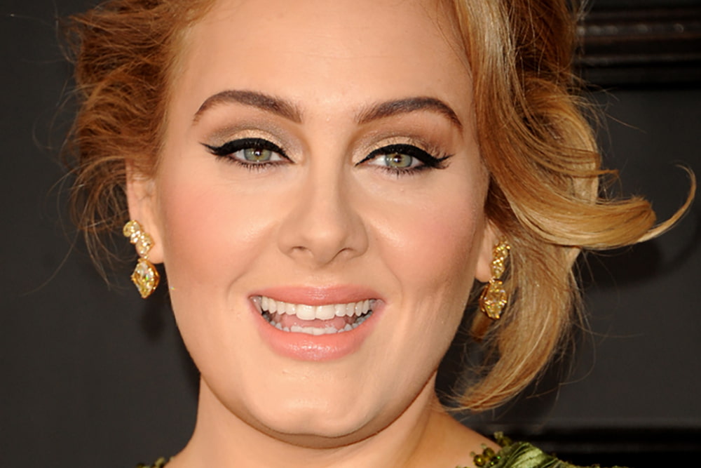 Singer-songwriter Adele at the 59th GRAMMY Awards in 2017